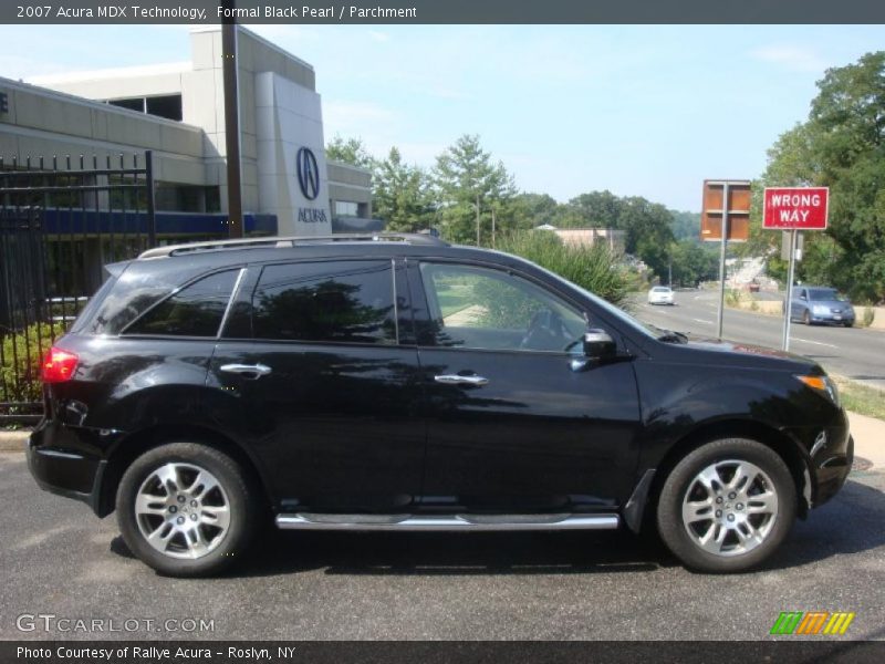 Formal Black Pearl / Parchment 2007 Acura MDX Technology