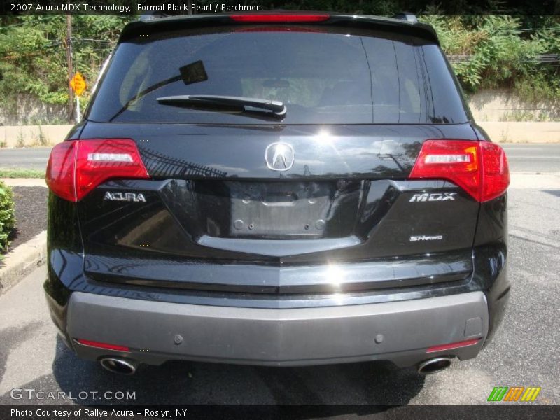 Formal Black Pearl / Parchment 2007 Acura MDX Technology