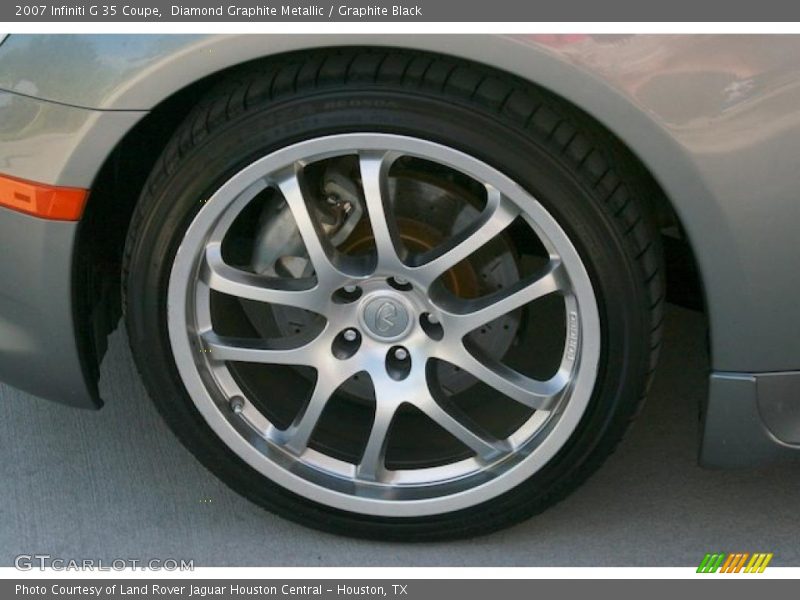 Diamond Graphite Metallic / Graphite Black 2007 Infiniti G 35 Coupe