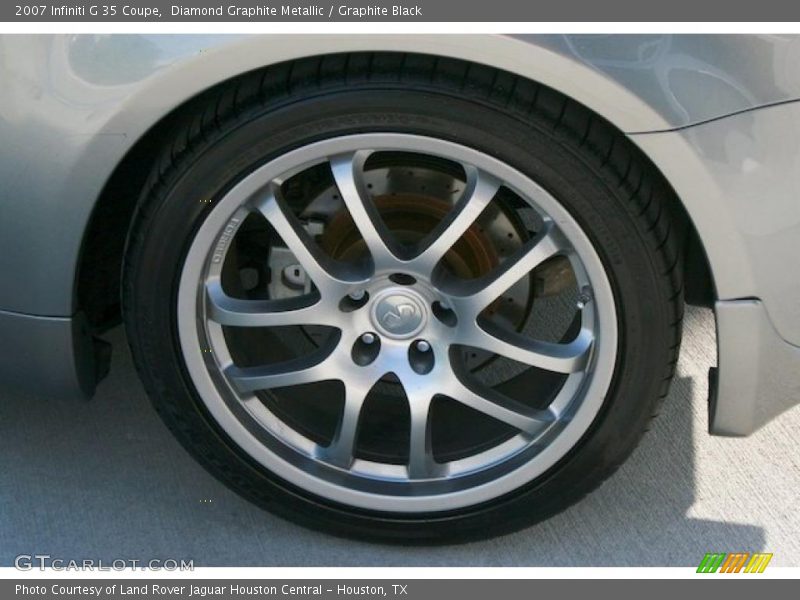 Diamond Graphite Metallic / Graphite Black 2007 Infiniti G 35 Coupe