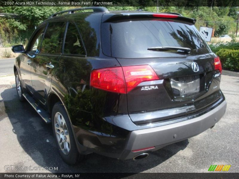 Formal Black Pearl / Parchment 2007 Acura MDX Technology