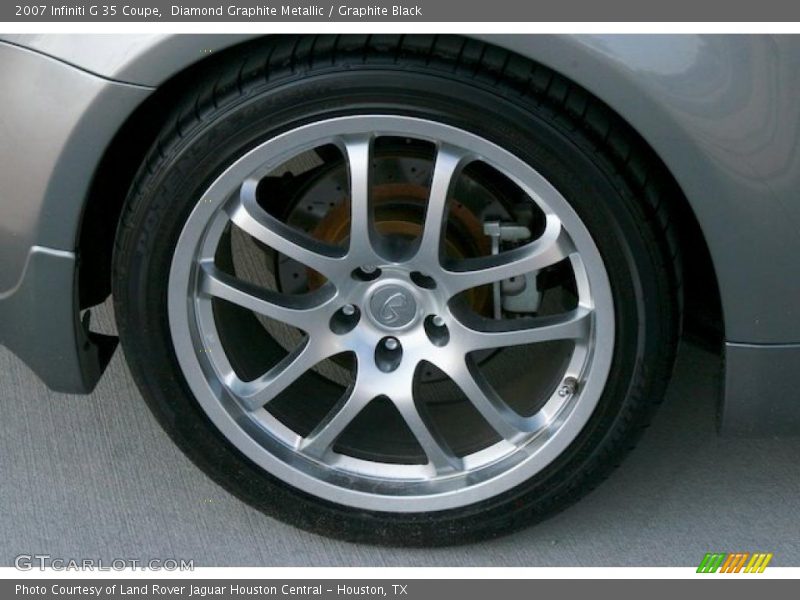 Diamond Graphite Metallic / Graphite Black 2007 Infiniti G 35 Coupe