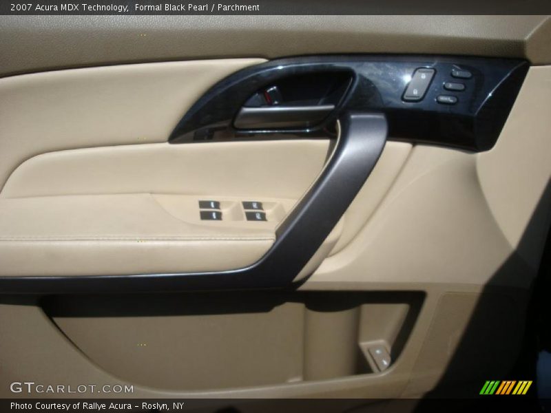Formal Black Pearl / Parchment 2007 Acura MDX Technology