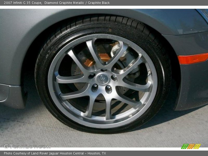 Diamond Graphite Metallic / Graphite Black 2007 Infiniti G 35 Coupe