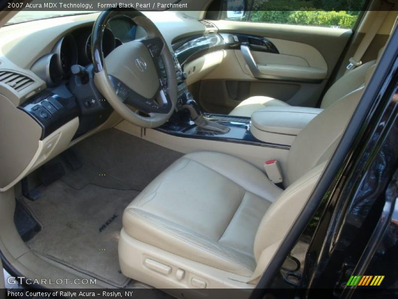 Formal Black Pearl / Parchment 2007 Acura MDX Technology