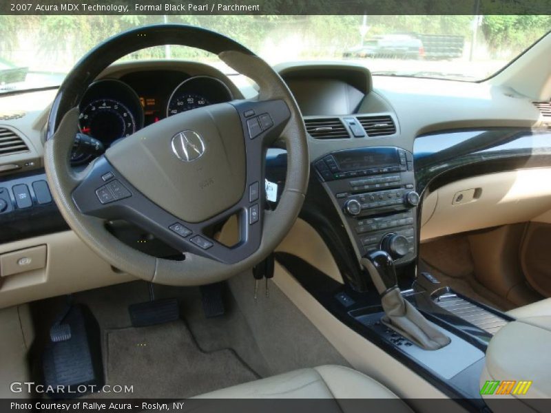 Formal Black Pearl / Parchment 2007 Acura MDX Technology