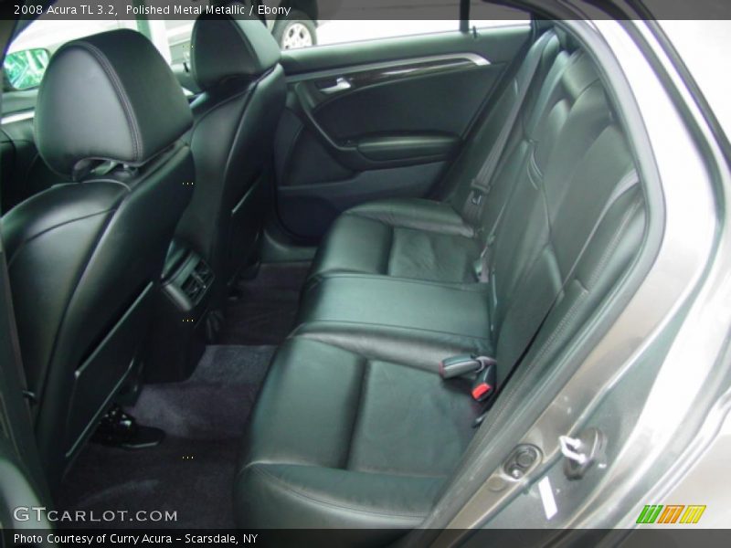 Polished Metal Metallic / Ebony 2008 Acura TL 3.2