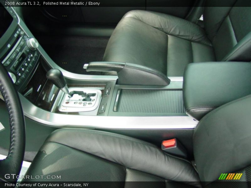 Polished Metal Metallic / Ebony 2008 Acura TL 3.2