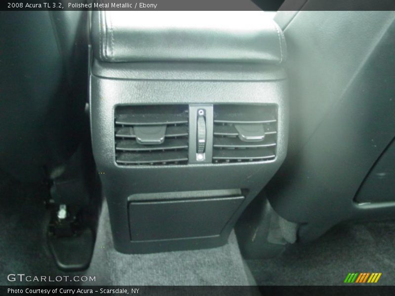 Polished Metal Metallic / Ebony 2008 Acura TL 3.2