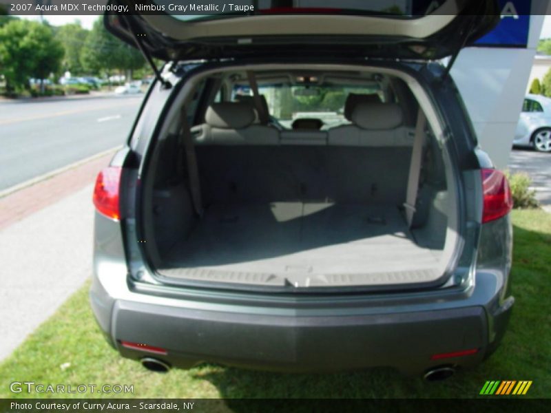 Nimbus Gray Metallic / Taupe 2007 Acura MDX Technology