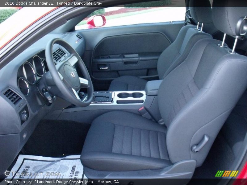 TorRed / Dark Slate Gray 2010 Dodge Challenger SE