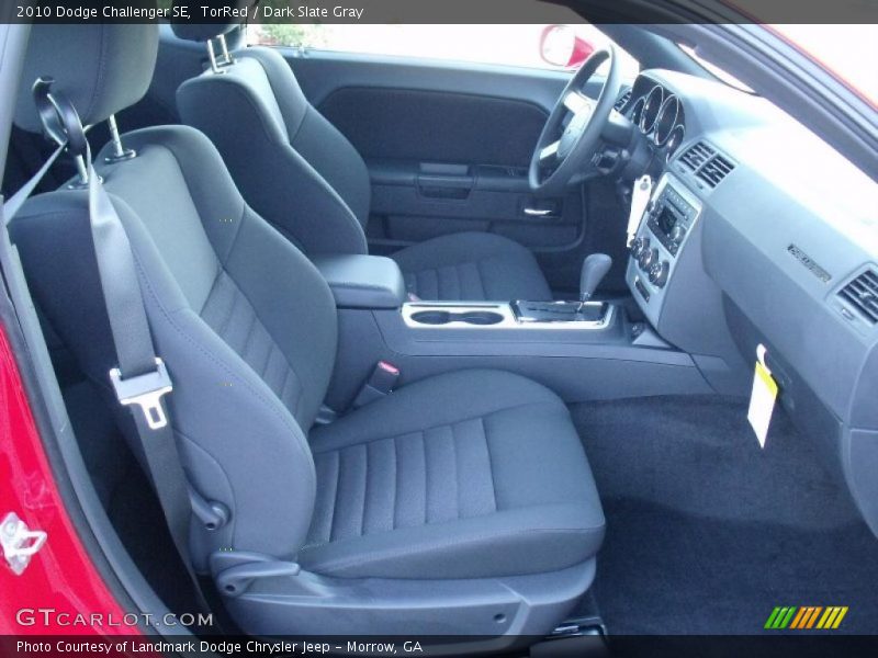 TorRed / Dark Slate Gray 2010 Dodge Challenger SE