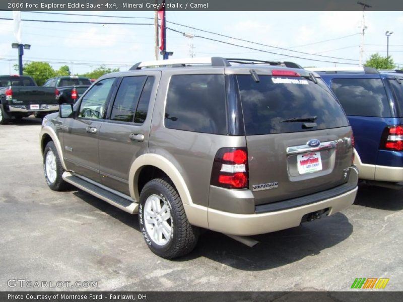 Mineral Grey Metallic / Camel 2006 Ford Explorer Eddie Bauer 4x4