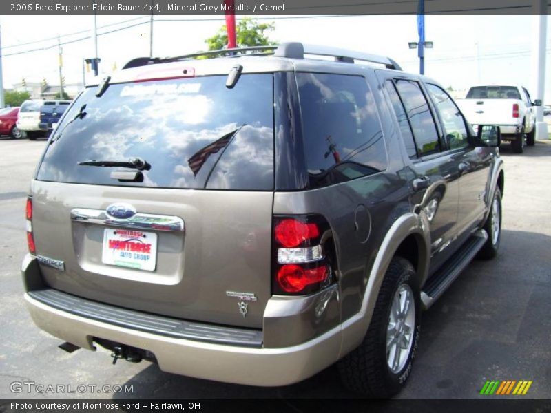 Mineral Grey Metallic / Camel 2006 Ford Explorer Eddie Bauer 4x4
