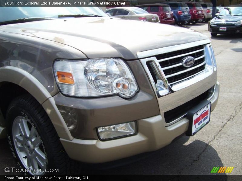 Mineral Grey Metallic / Camel 2006 Ford Explorer Eddie Bauer 4x4