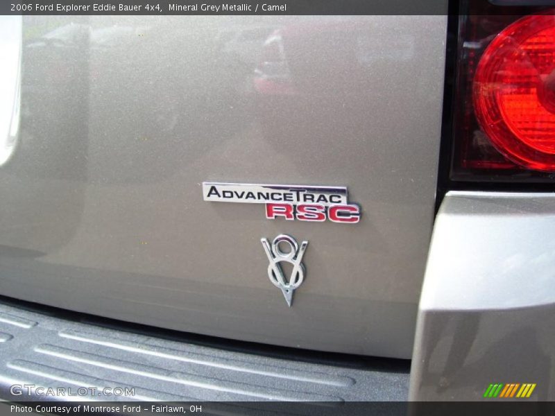 Mineral Grey Metallic / Camel 2006 Ford Explorer Eddie Bauer 4x4