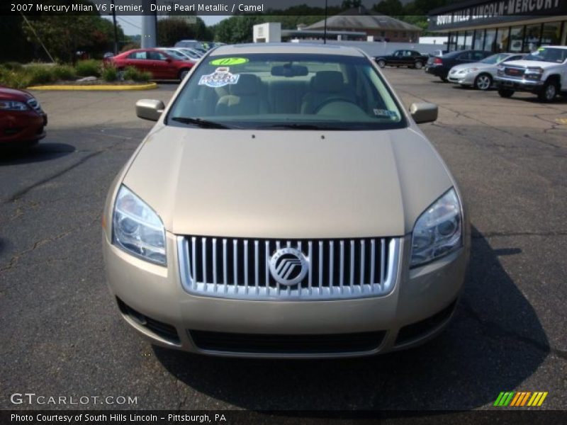 Dune Pearl Metallic / Camel 2007 Mercury Milan V6 Premier