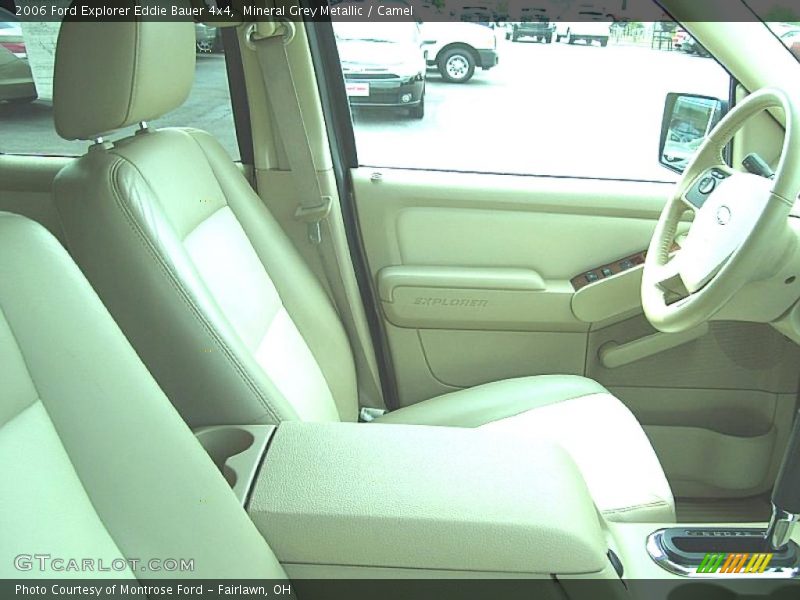 Mineral Grey Metallic / Camel 2006 Ford Explorer Eddie Bauer 4x4