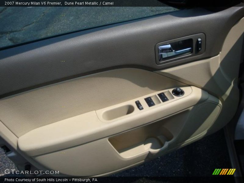Dune Pearl Metallic / Camel 2007 Mercury Milan V6 Premier