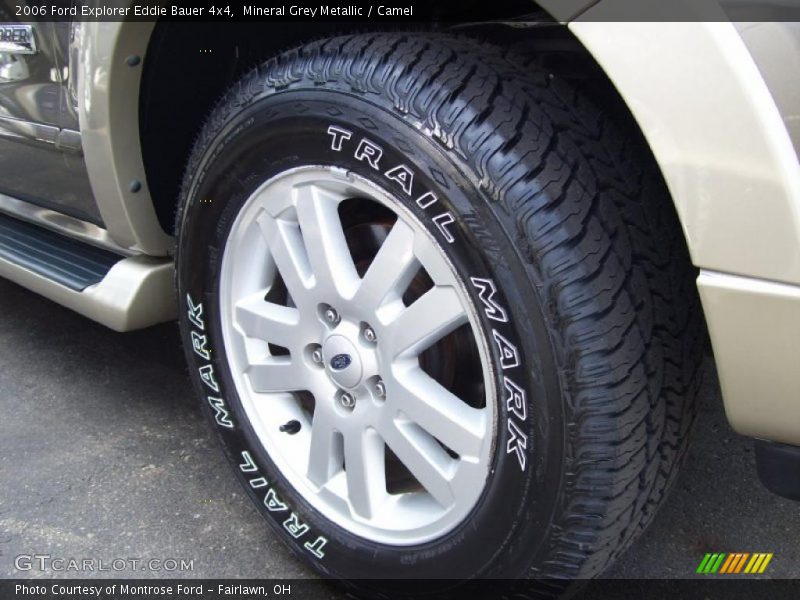 Mineral Grey Metallic / Camel 2006 Ford Explorer Eddie Bauer 4x4