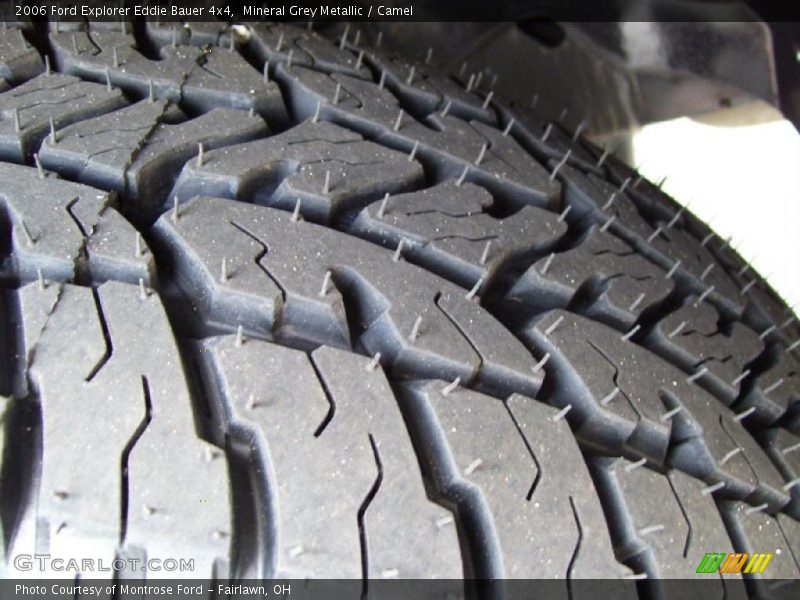 Mineral Grey Metallic / Camel 2006 Ford Explorer Eddie Bauer 4x4