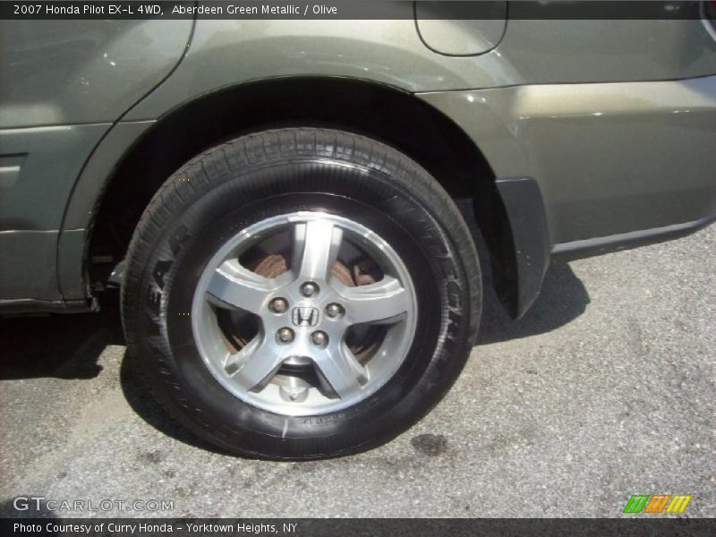 Aberdeen Green Metallic / Olive 2007 Honda Pilot EX-L 4WD