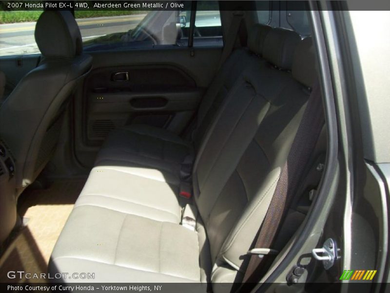 Aberdeen Green Metallic / Olive 2007 Honda Pilot EX-L 4WD