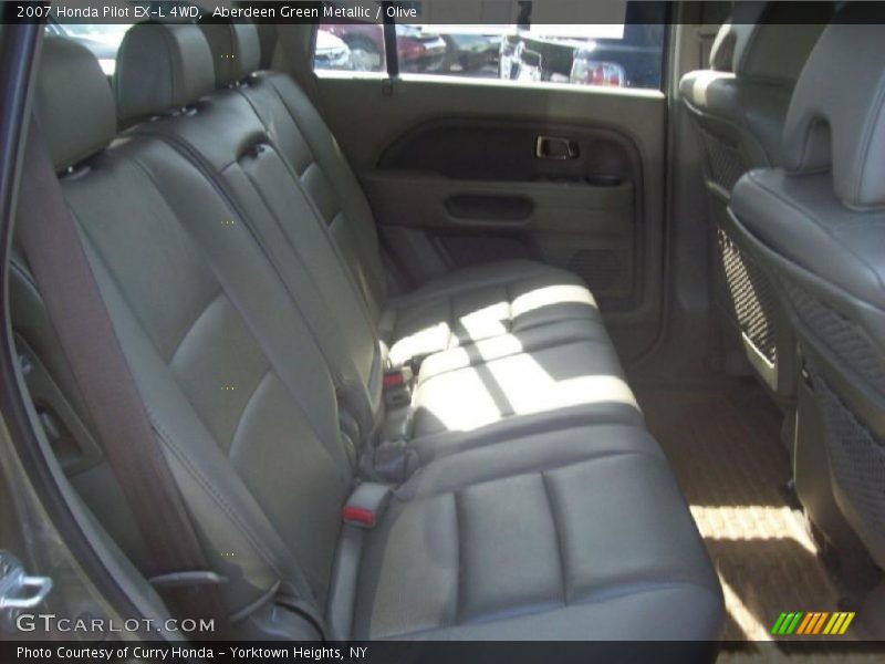 Aberdeen Green Metallic / Olive 2007 Honda Pilot EX-L 4WD