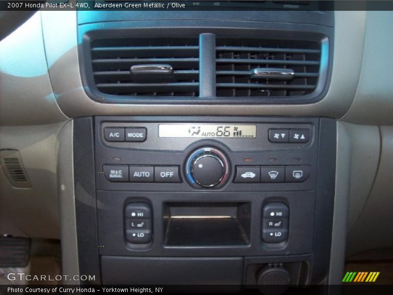 Aberdeen Green Metallic / Olive 2007 Honda Pilot EX-L 4WD