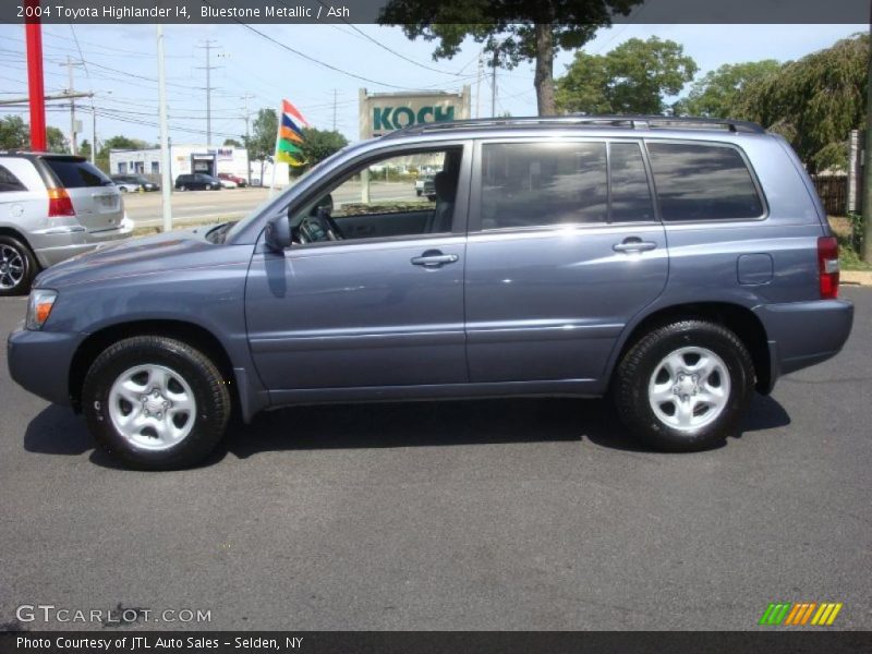 Bluestone Metallic / Ash 2004 Toyota Highlander I4