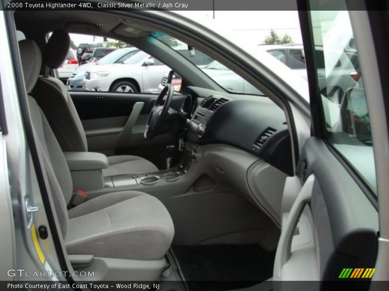 Classic Silver Metallic / Ash Gray 2008 Toyota Highlander 4WD