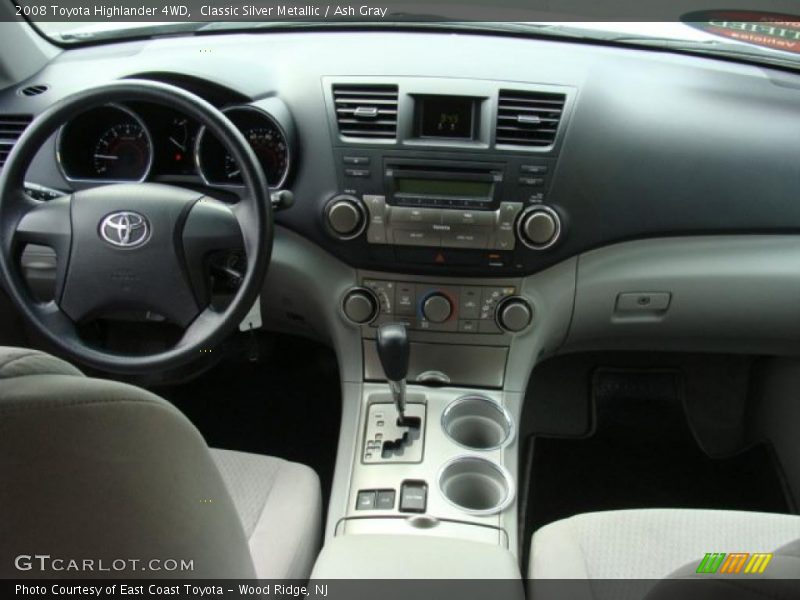 Classic Silver Metallic / Ash Gray 2008 Toyota Highlander 4WD