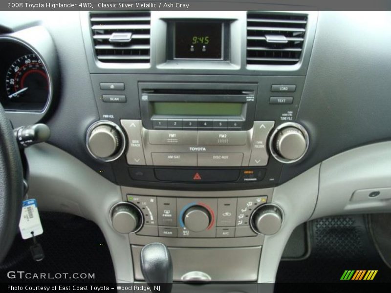Classic Silver Metallic / Ash Gray 2008 Toyota Highlander 4WD