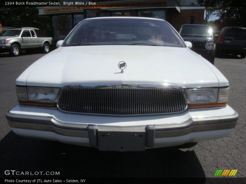 Bright White / Blue 1994 Buick Roadmaster Sedan