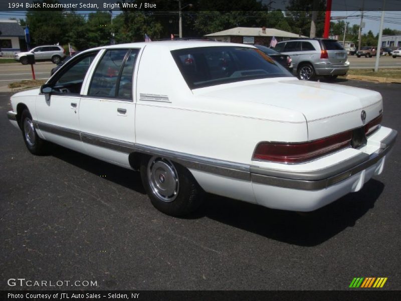 Bright White / Blue 1994 Buick Roadmaster Sedan