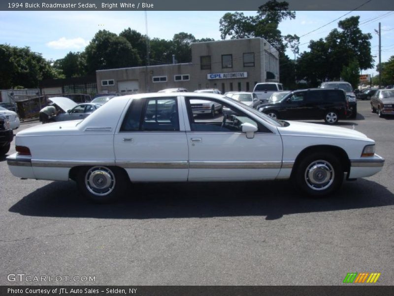 Bright White / Blue 1994 Buick Roadmaster Sedan