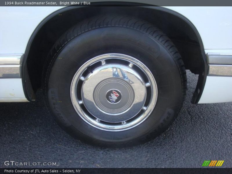 Bright White / Blue 1994 Buick Roadmaster Sedan