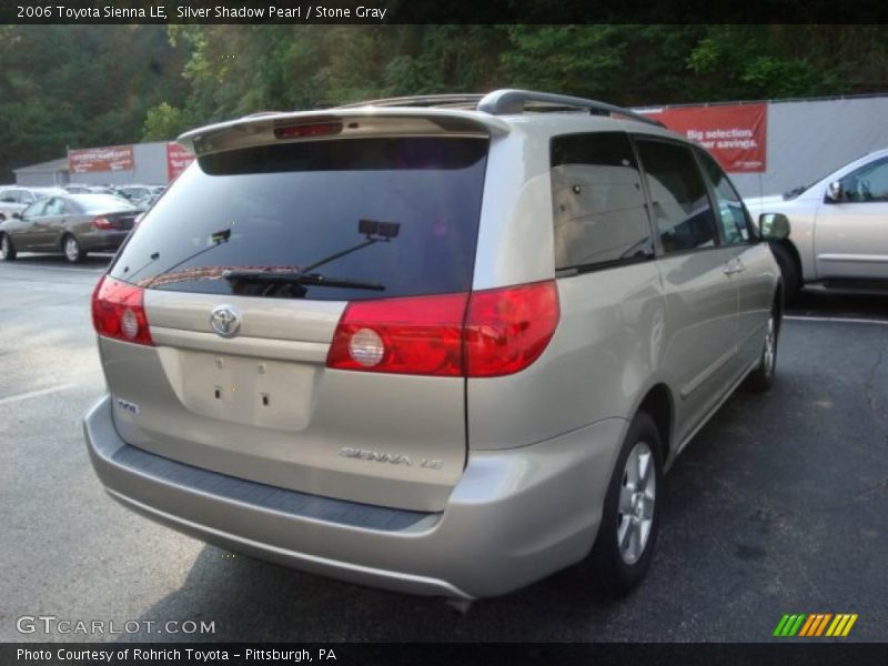 Silver Shadow Pearl / Stone Gray 2006 Toyota Sienna LE