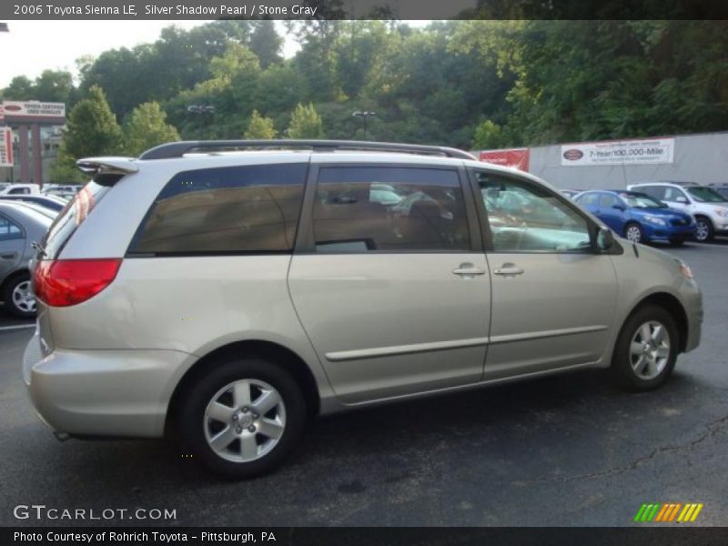 Silver Shadow Pearl / Stone Gray 2006 Toyota Sienna LE