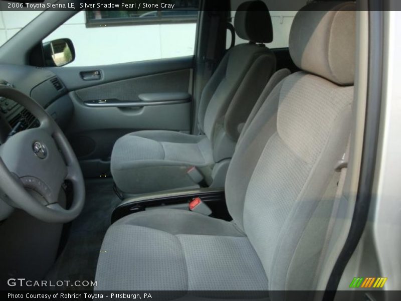 Silver Shadow Pearl / Stone Gray 2006 Toyota Sienna LE