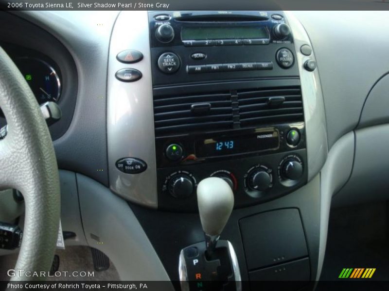 Silver Shadow Pearl / Stone Gray 2006 Toyota Sienna LE