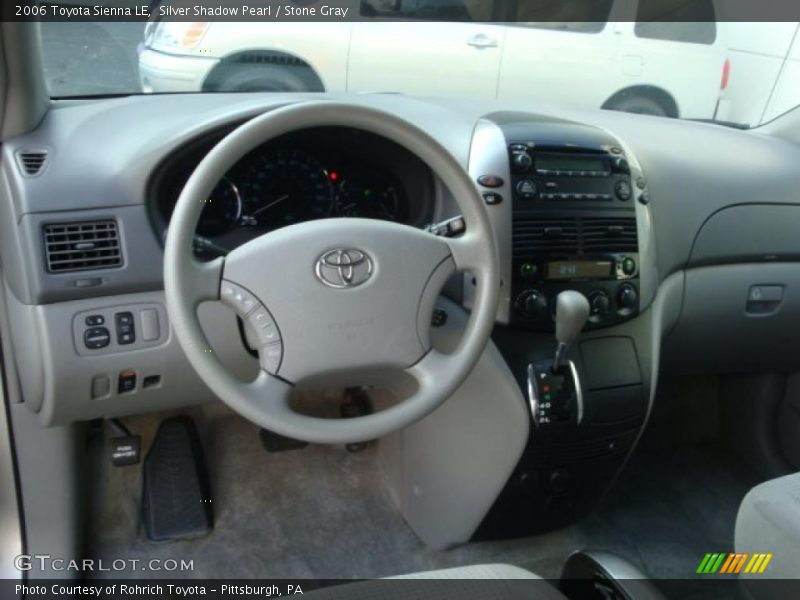 Silver Shadow Pearl / Stone Gray 2006 Toyota Sienna LE