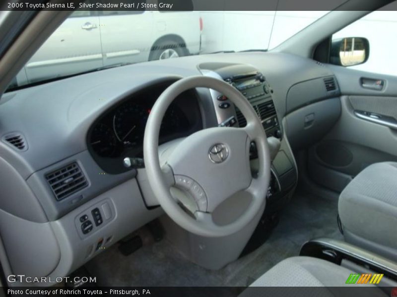 Silver Shadow Pearl / Stone Gray 2006 Toyota Sienna LE