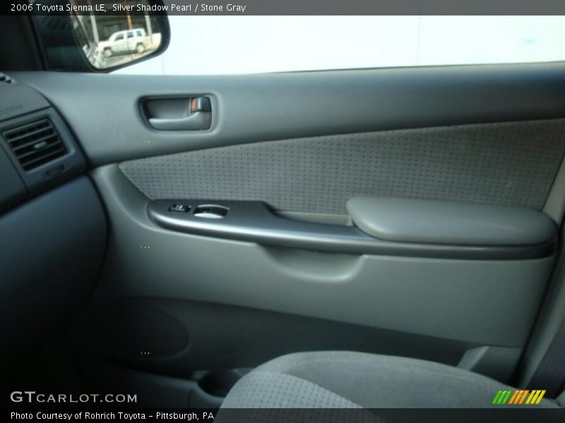 Silver Shadow Pearl / Stone Gray 2006 Toyota Sienna LE