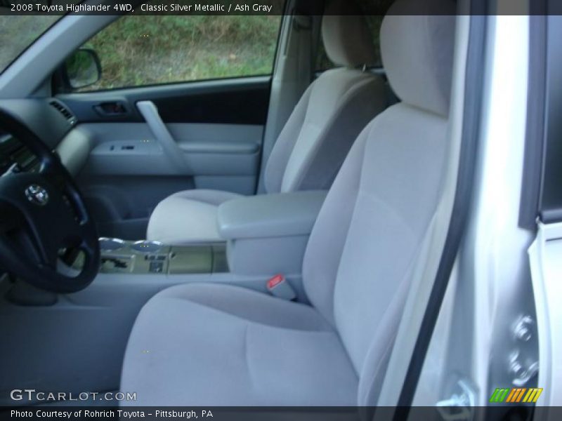 Classic Silver Metallic / Ash Gray 2008 Toyota Highlander 4WD