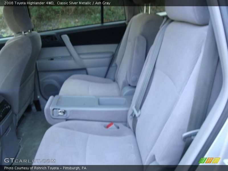 Classic Silver Metallic / Ash Gray 2008 Toyota Highlander 4WD