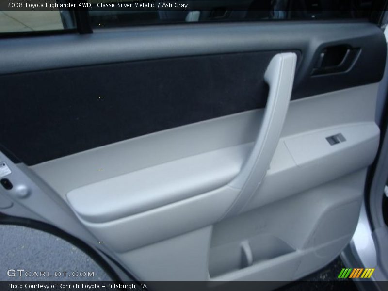 Classic Silver Metallic / Ash Gray 2008 Toyota Highlander 4WD