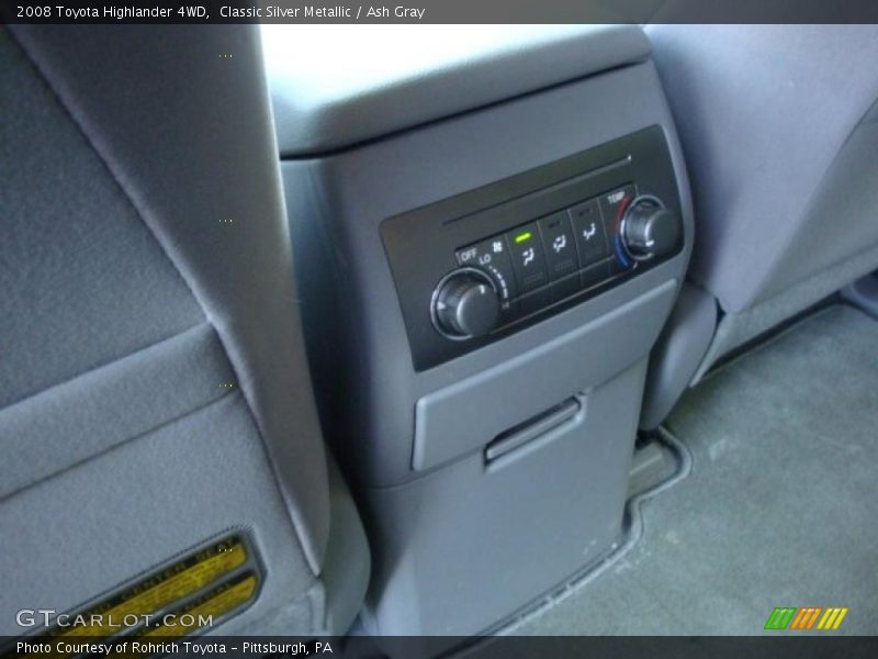 Classic Silver Metallic / Ash Gray 2008 Toyota Highlander 4WD