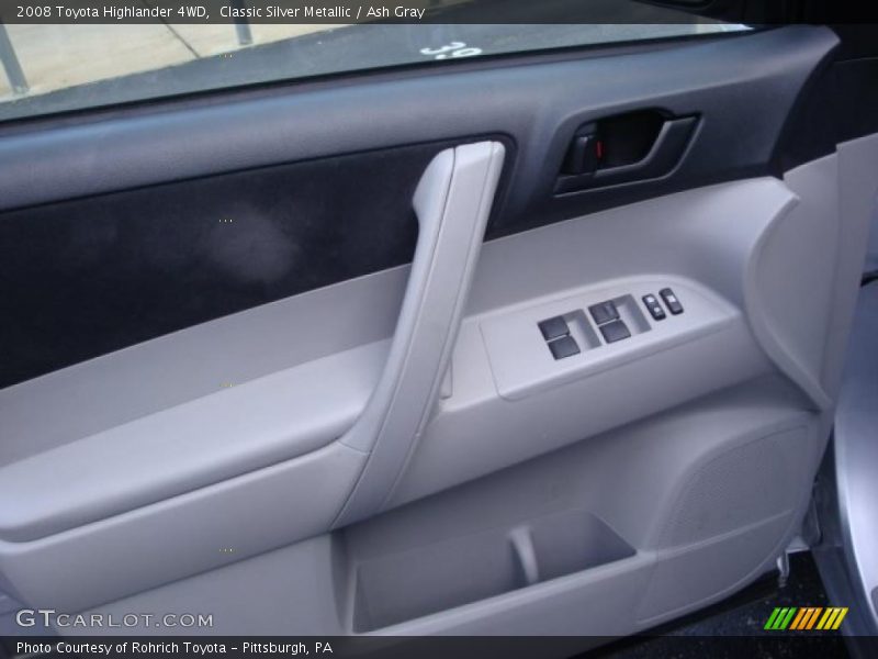 Classic Silver Metallic / Ash Gray 2008 Toyota Highlander 4WD
