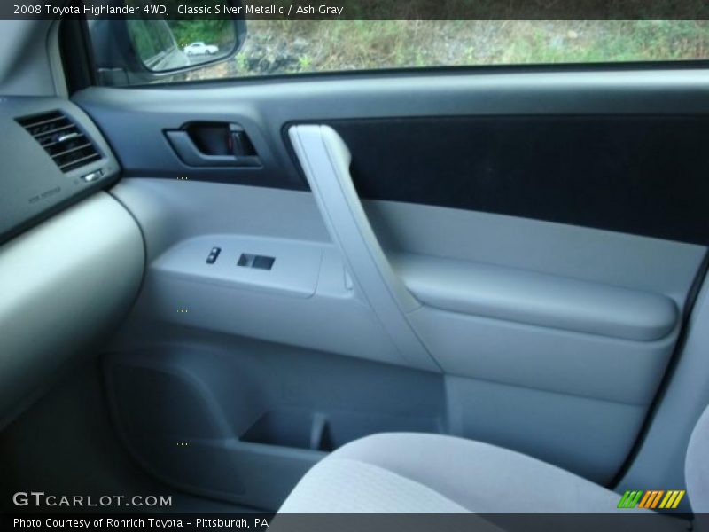 Classic Silver Metallic / Ash Gray 2008 Toyota Highlander 4WD